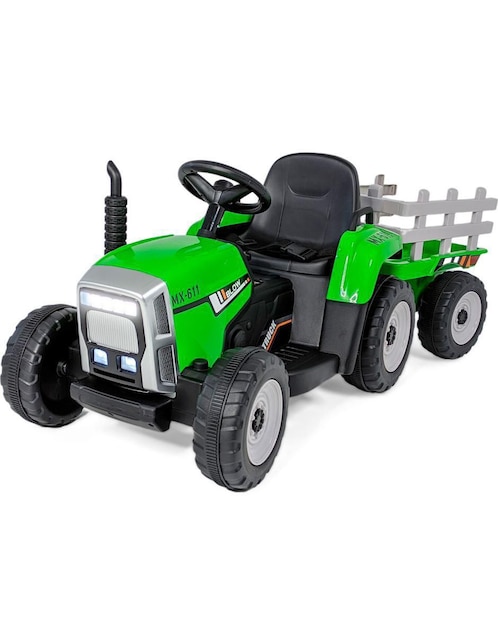 Tractor montable Little Monkey de baterias sin control remoto