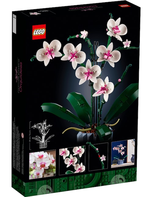 Lego icons Icons Orquídeas 10311 Botanical 2