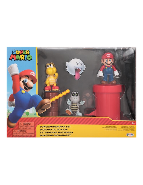 Set figuras de acción Jakks Pacific articulado Super Mario