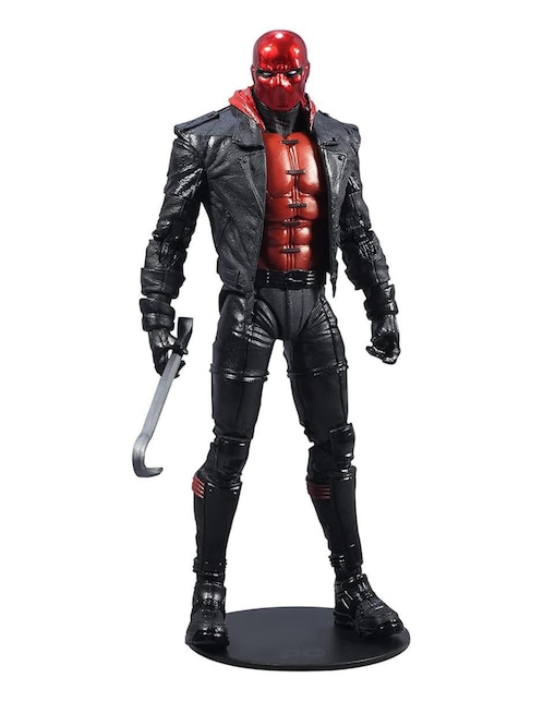 Figura de acción DC Red Hood deluxe Mcfarlane