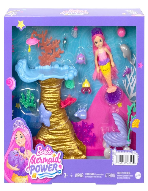 Muñeca Barbie Arrecife de Coral