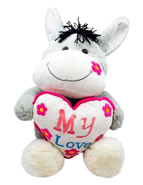 Peluche de Burro Importadora La Merced de 62 cm
