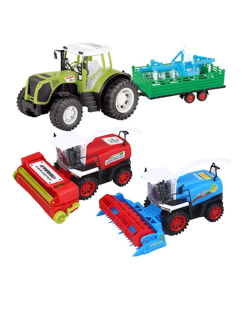 Set de vehiculos Toy Town Tractor