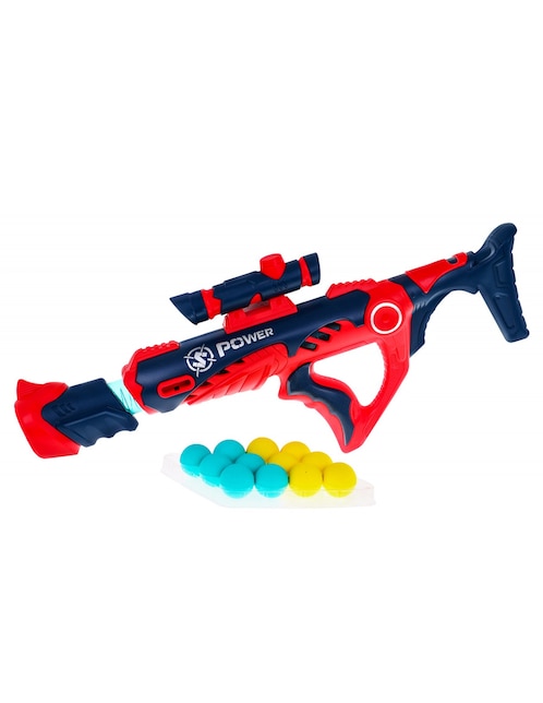 Pistola de aire Toy Town Air Pumping Ball Blaster Set