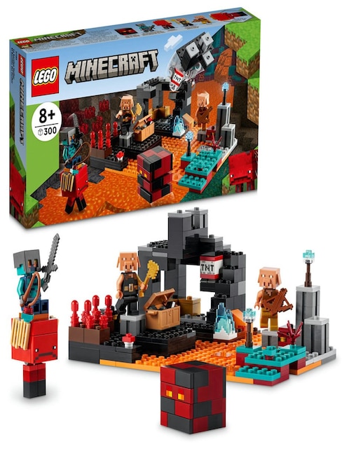 LEGO Minecraft El Bastión del Nether 21185