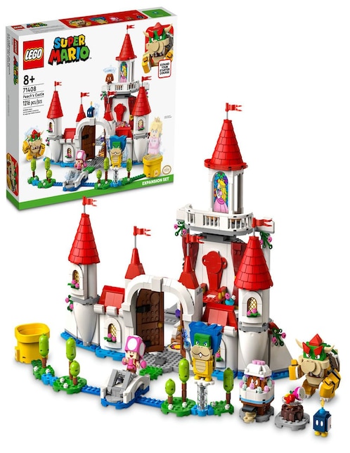 Lego mario castillo new arrivals