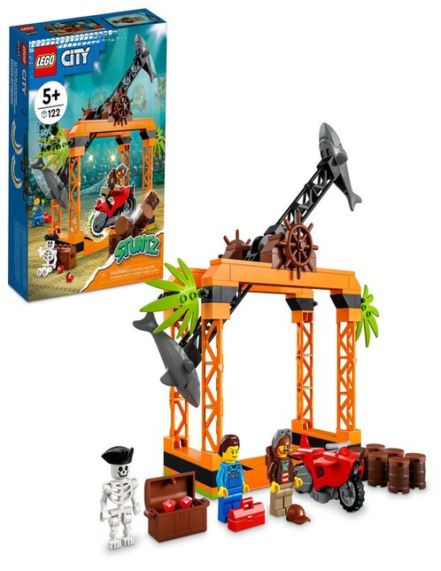 LEGO City Desafío Acrobático: Ataque del Tiburón 60342