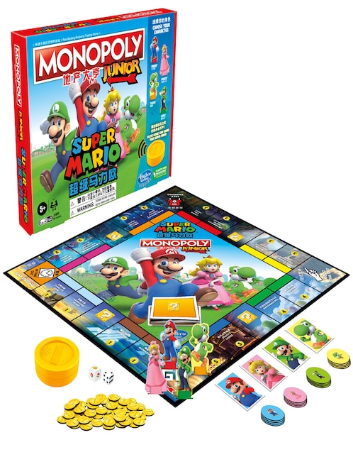 Monopoly Jr Super Mario Hasbro