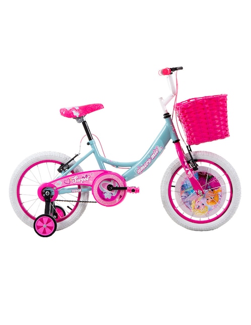 VELOCI BIKES Bicicleta infantil Veloci Bikes rodada 16 Amore Mio para niña