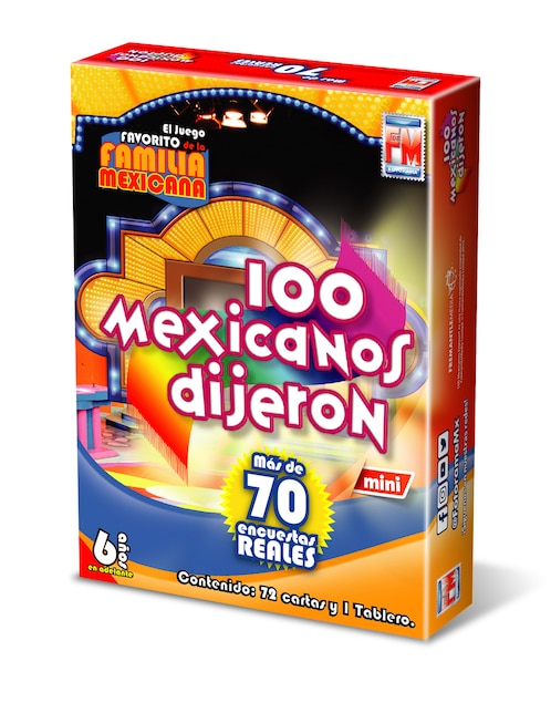 100 mexicanos dijeron Fotorama juego de mesa