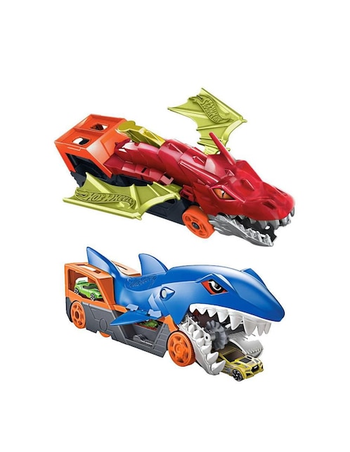 Set de Coches Hot Wheels Criaturas de Batalla