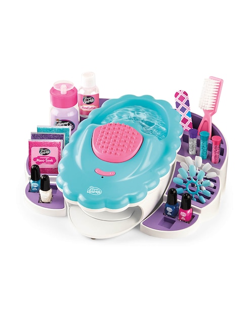 Set de manicure Shimmer & Sparkle Ruz The Real Ultimate Nail Spa