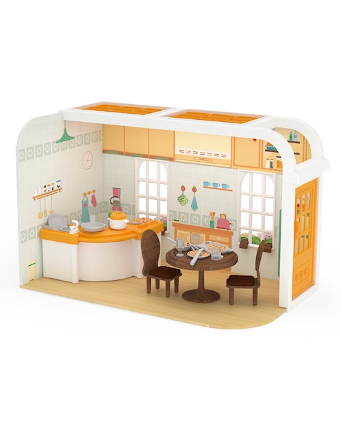 Cocina y comedor Mi Alegría Casita de Happylandia