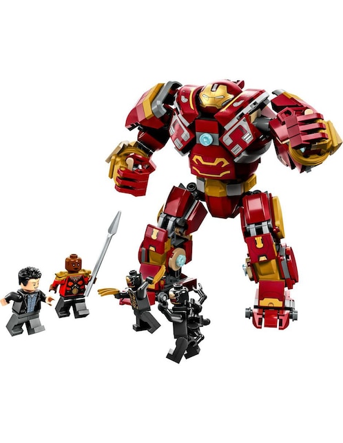 Set bloques Lego Anti-Hulk: Batalla de Wakanda con 385 piezas