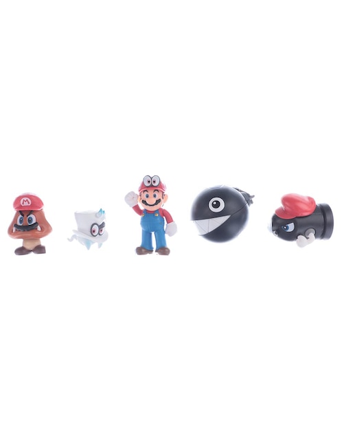 Set figuras de acción Nintendo Jakks Pacific Super Mario Odyssey