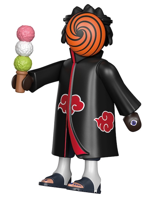 Figura Playmobil Tobi de Naruto Shippuden con 9 piezas