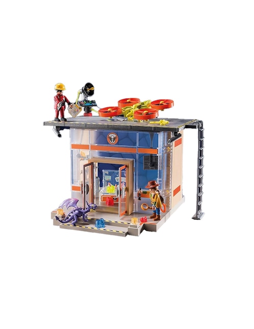 Set construcción Playmobil Dragons: The Nine Realms Icaris Lab de DreamWorks con 124 piezas