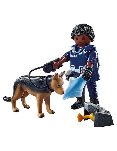 Playmobil Special Plus Policía con perro