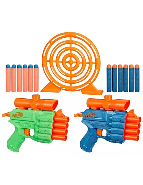 Lanzadardos Nerf Face Off Target