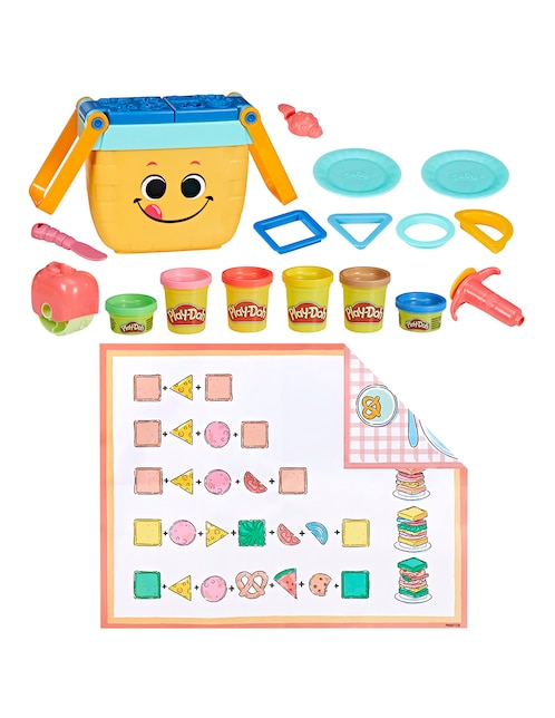 Kit inicial formas de Piquenique Hasbro Play Doh Toys