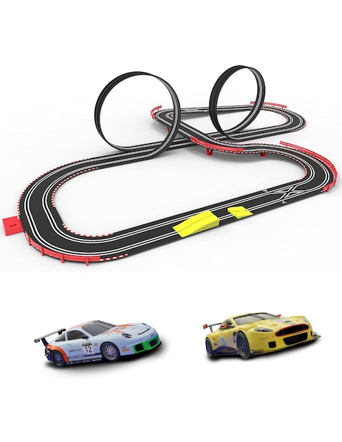 Pista armable Scalextric SCX Action