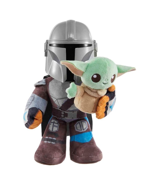 Peluche de Star Wars Mandalorian & Grogu