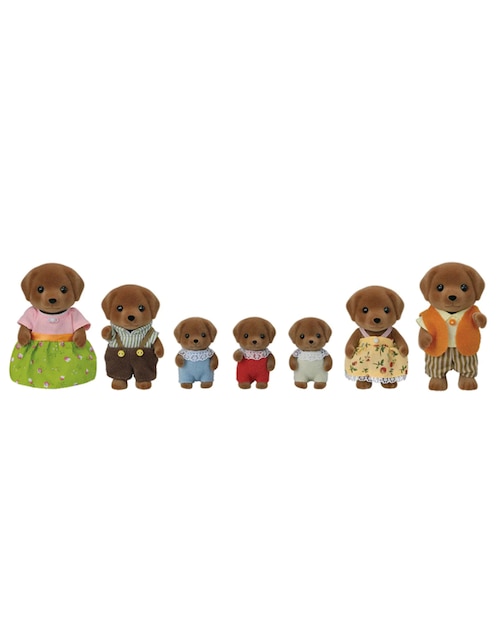 Set Chocolate Labrador Sylvanian Families