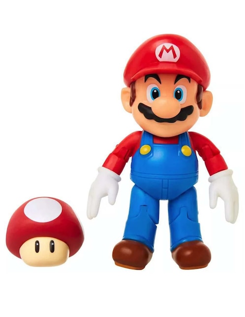 Figura de Acción Nintendo Mario Bros Jakks Pacific Articulado