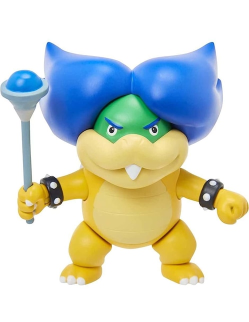 Figura de acción Super Mario Bros Ludwig Von Koopa Jakks Pacific articulada