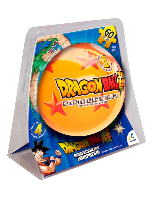 Rompecabezas sorpresa Dragon Ball Super Novelty 60 piezas