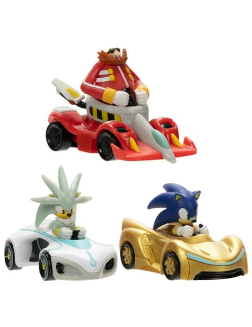 Automóvil Jakks Pacific Druckgusswerkzeug Sonic The Hedgehog