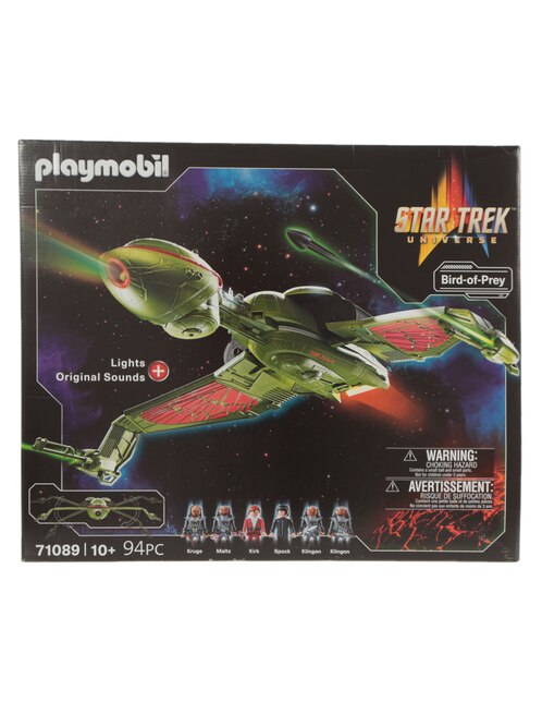 Set construcción Playmobil Klingon Bird-of-Prey de Star Trek con 94 piezas