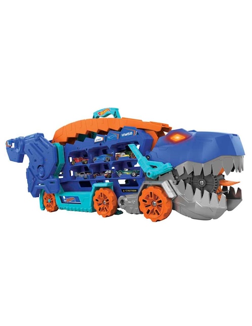 Pista armable Mattel Súper Remolque de T-Rex