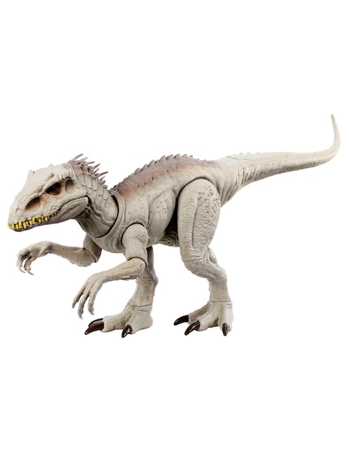 Figuras de acción Indominus Rex Jurassic World con movimiento, luz y sonido articulada