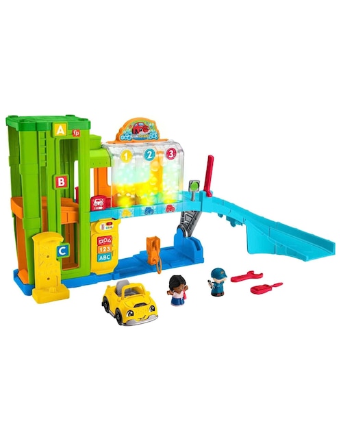 Garage de vehiculos Fisher Price Little People didactico unisex