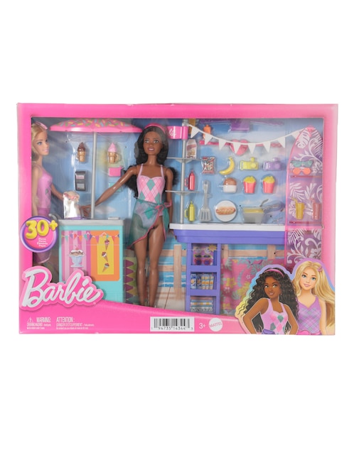 Set Beach Boardwalk Barbie