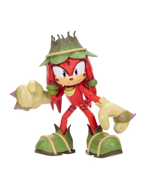 Figura de acción Sonic Prime Gnarly Knuckles Jakks Pacific articulada