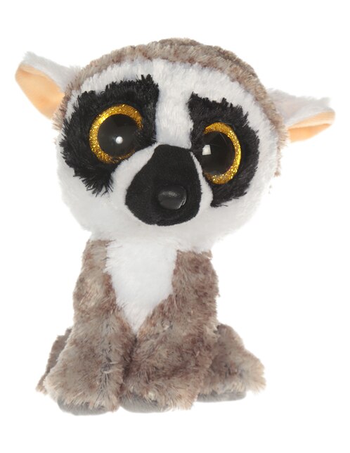 Peluche Onwomania Lemure Grigio In Piedi 28 Cm – Morbido E Simpatico, Perfetto Per Bambini E Collezionisti