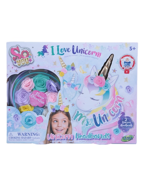 Set diadema Ms. Unicorn 1