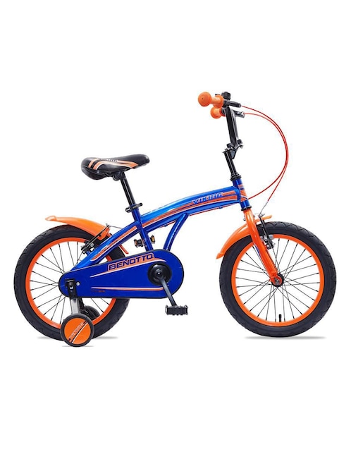 Bicicleta infantil Benotto rodada 16 BMX Viking para niño
