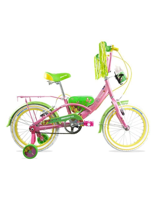 Bicicleta infantil Benotto rodada 16 City Brianna para niña