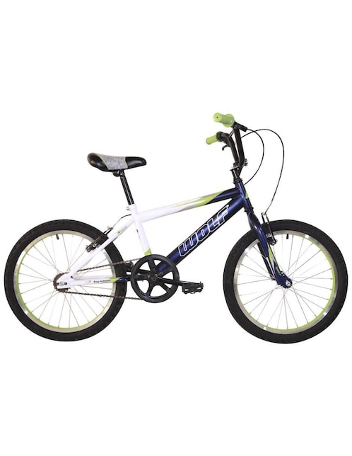 Bicicleta infantil Benotto rodada 20 Wolf BMX para niño