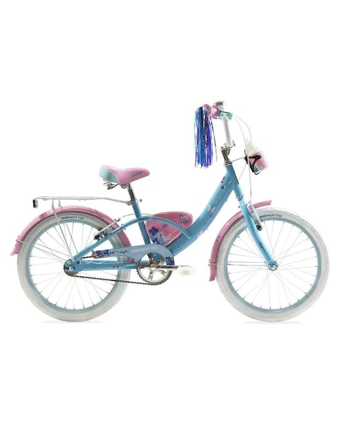 Bicicleta infantil Benotto rodada 20 City Brianna para niña