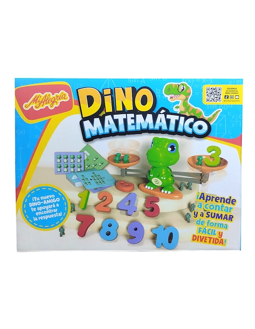 Dino matemático Juego de Aprendizaje Lógico Matemático 1
