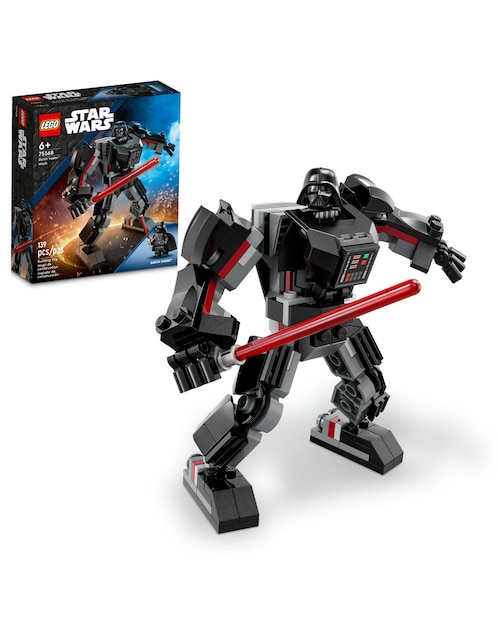 Set construcción Lego Star Wars Meca de Darth Vader con 139 piezas