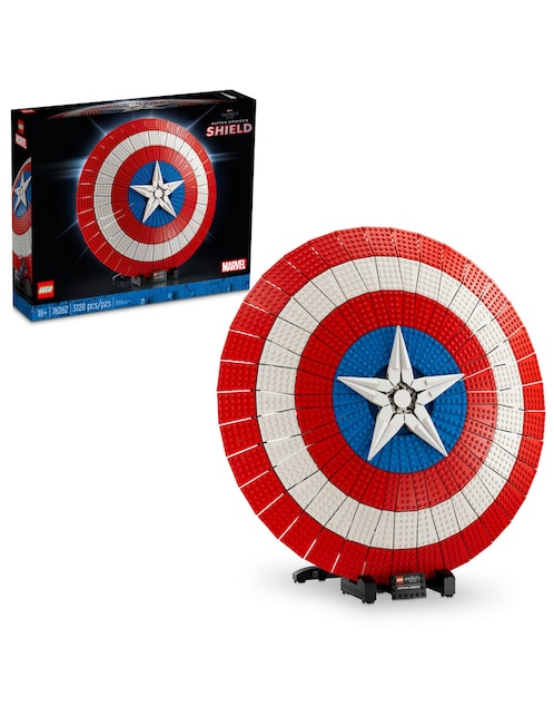 Lego Super Héroes Marvel Escudo del Capitán América 76262