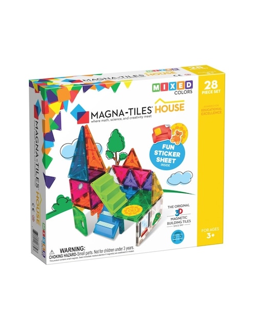Magna-Tiles House 18332 Mixed Colors 1