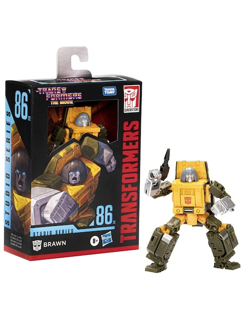 Figura de acción Transformers The Movie Brawn Hasbro