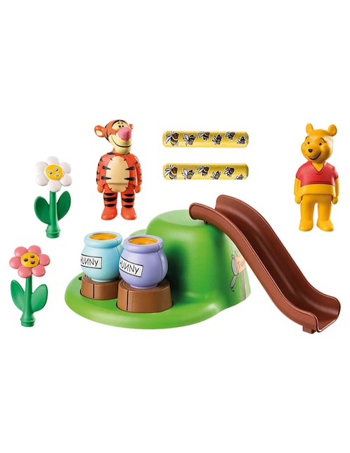 Winnie Pooh 1.2.3 Tigger Jardín de Abejas 71317 First Challenge 1