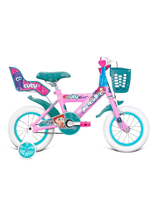 Bicicleta infantil Mercurio rodada 12 para niña